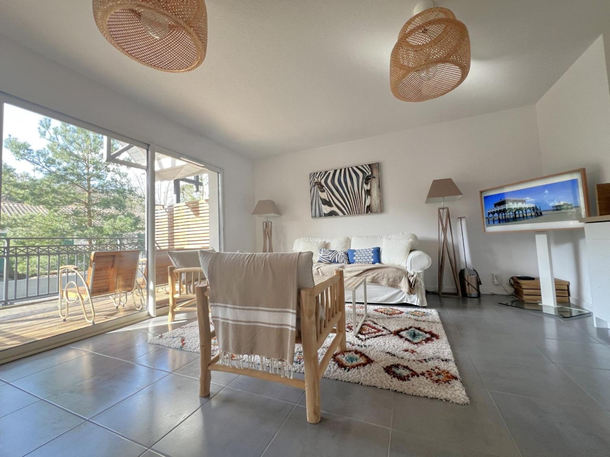 Charmant Appartement Pour 6 En Centre-Ville D'Arcachon Avec Terrasse, Parking Et Wifi - Fr-1-474-174 Екстериор снимка